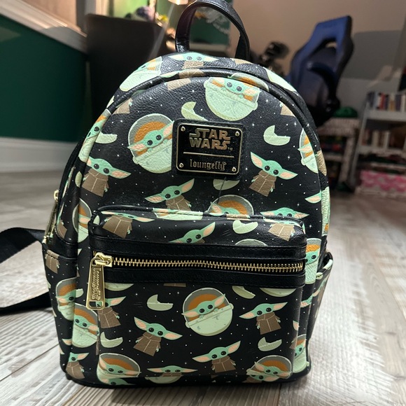Loungefly Handbags - Baby Yoda Disney Loungefly Backpack